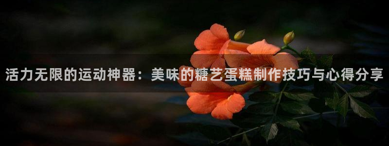 zoty中欧官方集团官网：活力无限的运动神器：美味的糖艺蛋糕