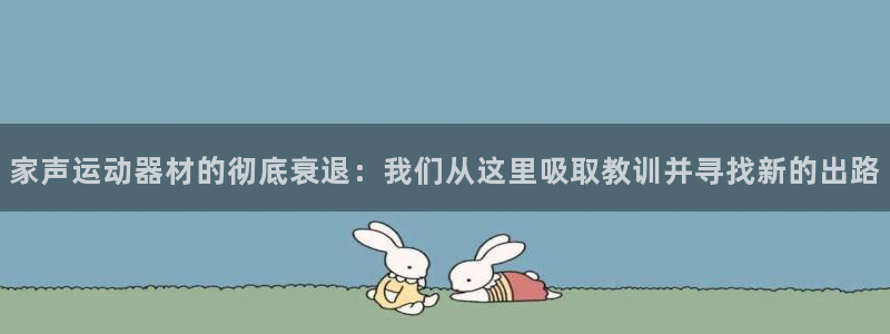 zoty中欧体育官网下载招商电话是多少：家声运动器材的彻底衰